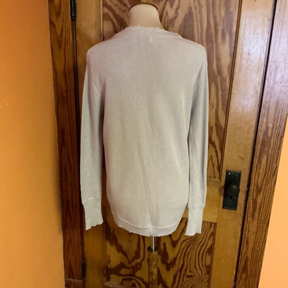 Gilded Intent Buckle distressed holey grandpa cardigan - Picture 9 of 9